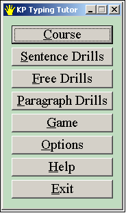 Typing Tutor screenshot