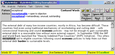 click to see the same paper edited with StyleWriter